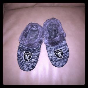 Womens Raiders Slippers